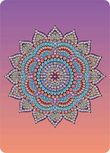 Diamond Art mandala 13 x 18 cm