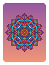 Diamond Art mandala 13 x 18 cm