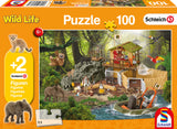 Puslespil Croco research station 100 brikker
