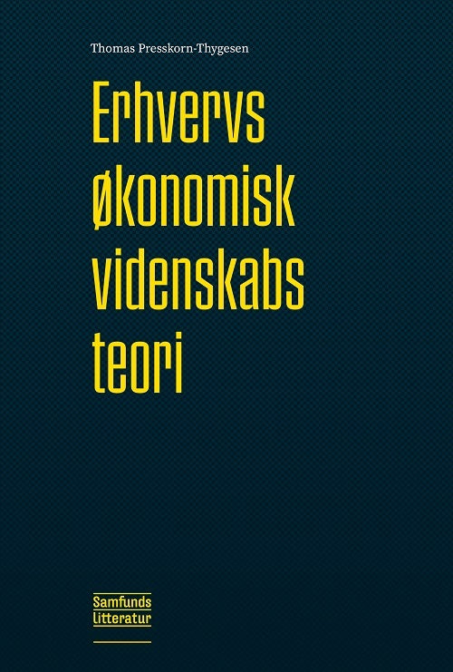 Erhvervsøkonomisk videnskabsteori