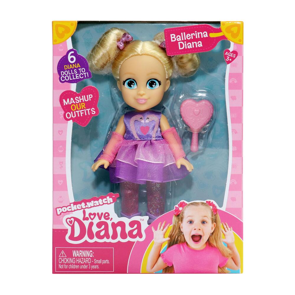 Love Diana Mini Doll 15 cm asst