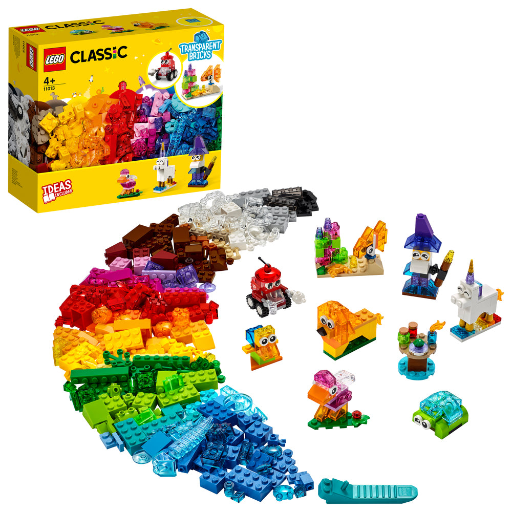 11013 LEGO Classic Kreative gennemsigtige klodser
