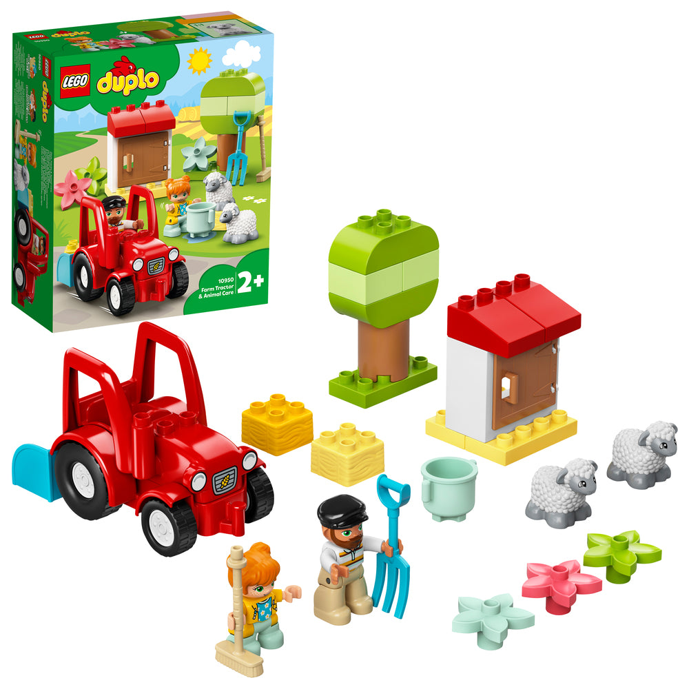 10950 LEGO DUPLO Town Traktor og Pasning Af Bondegårdsdyr