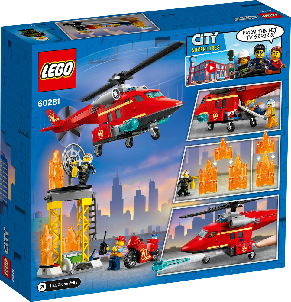 60281 LEGO City Fire Brandvæsnets Redningshelikopter