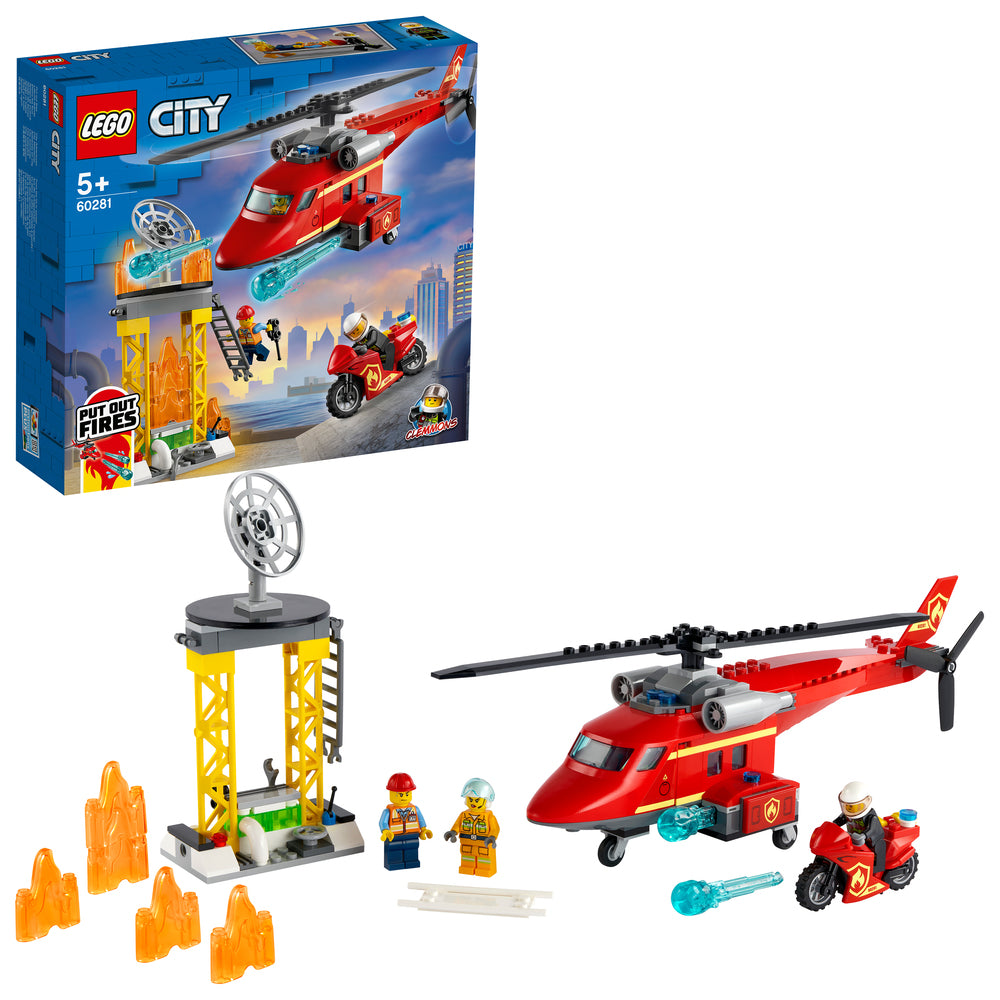 60281 LEGO City Fire Brandvæsnets Redningshelikopter
