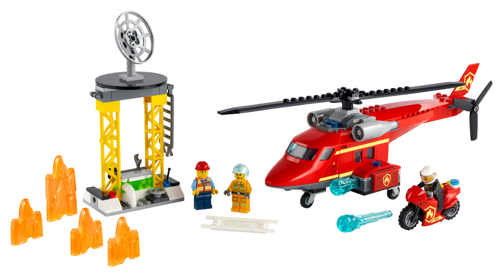 60281 LEGO City Fire Brandvæsnets Redningshelikopter