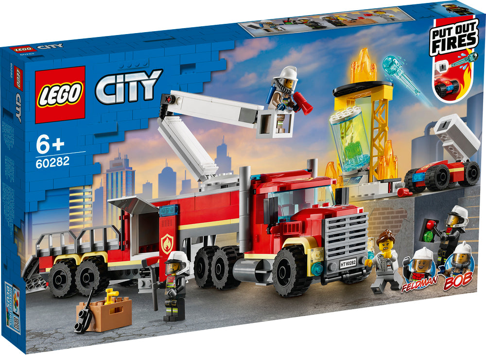 60282 LEGO City Fire Brandvæsnets Kommandoenhed