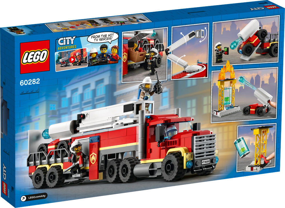 60282 LEGO City Fire Brandvæsnets Kommandoenhed