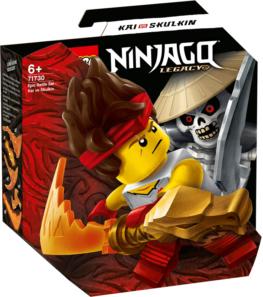 71730 LEGO Ninjago Episk Kampsæt Kai Mod Skulkin Kriger