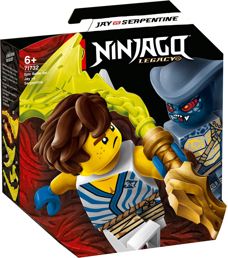 71732 LEGO Ninjago Episk Kampsæt – Jay Mod Serpentine-Kriger