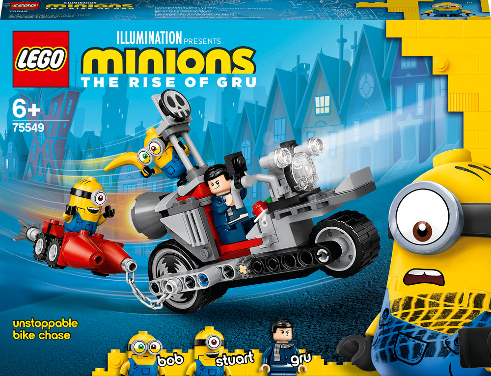 75549 LEGO Minions Ustoppelig Motorcykeljagt