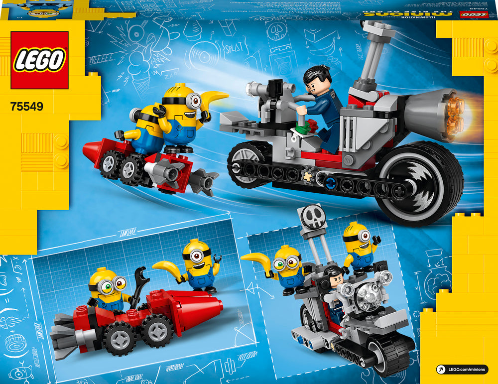 75549 LEGO Minions Ustoppelig Motorcykeljagt