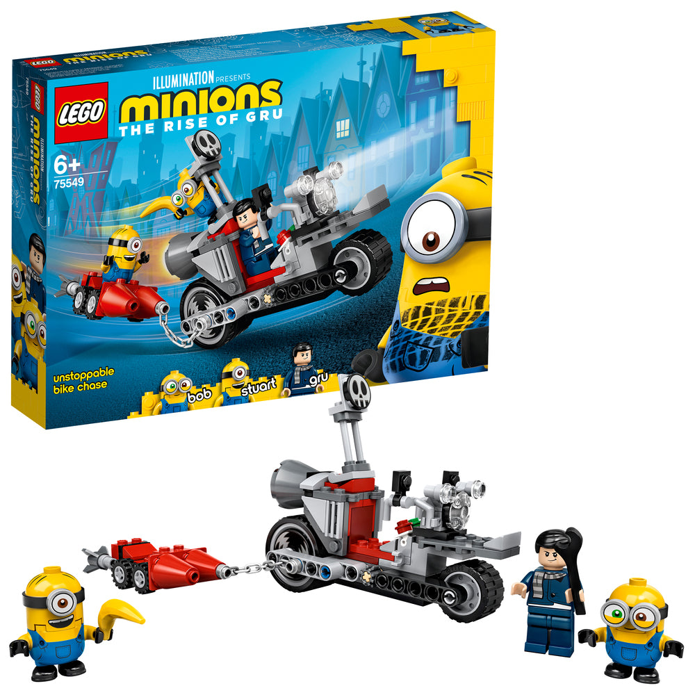 75549 LEGO Minions Ustoppelig Motorcykeljagt