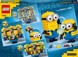75551 LEGO Minions Klodsbyggede Minions og Deres Tilholdssted