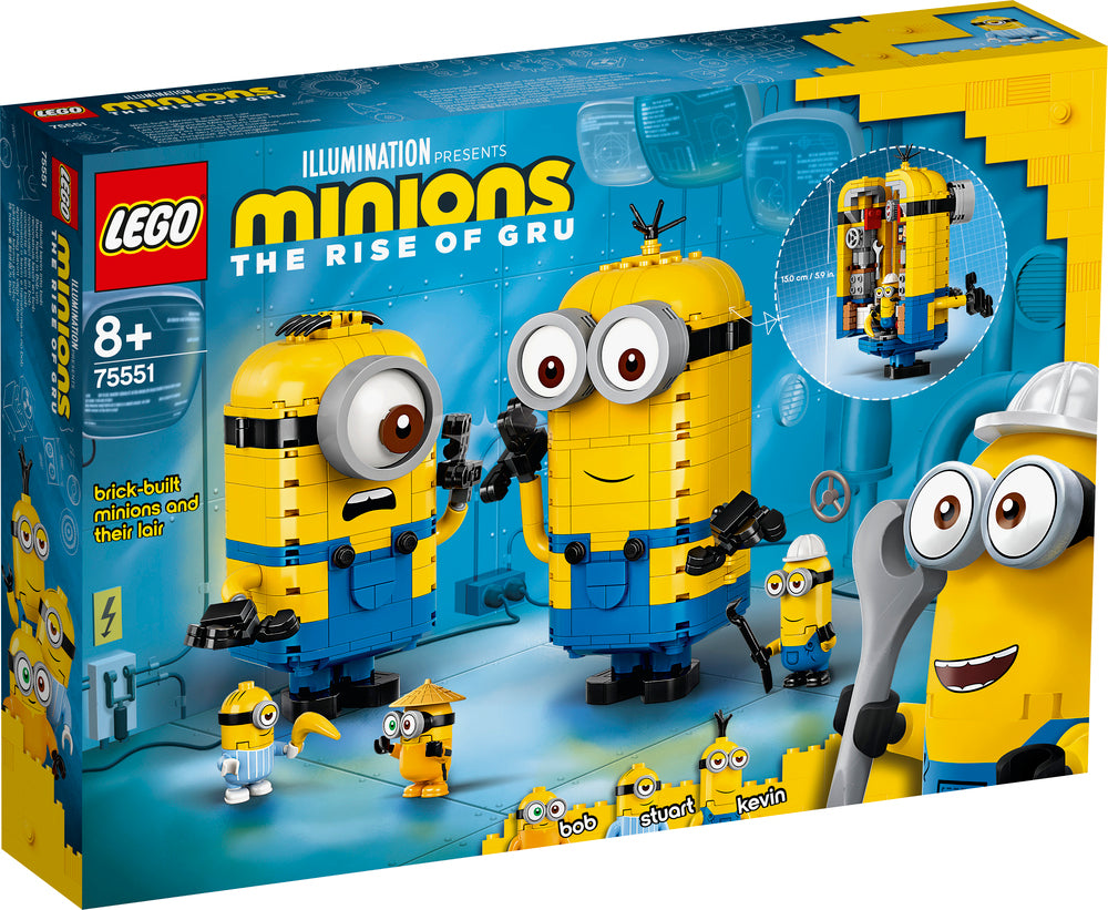 75551 LEGO Minions Klodsbyggede Minions og Deres Tilholdssted