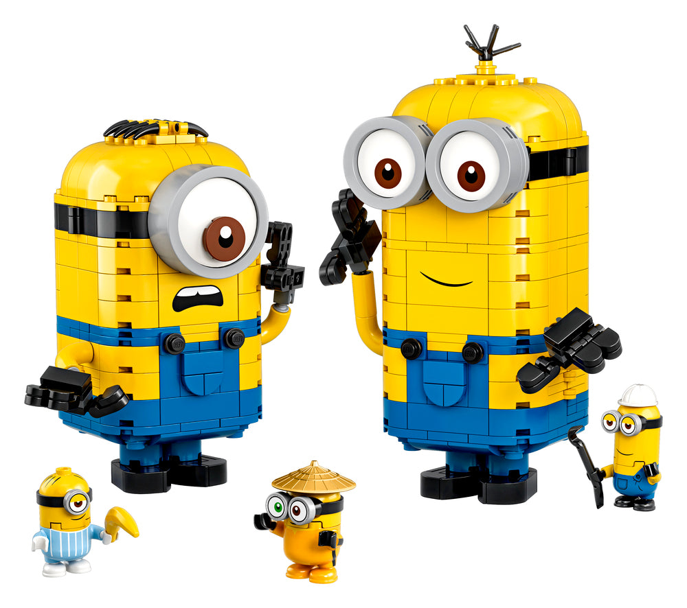 75551 LEGO Minions Klodsbyggede Minions og Deres Tilholdssted