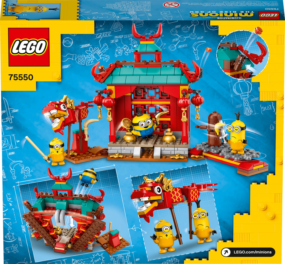 75550 LEGO Minions Kung Fu-Kamp