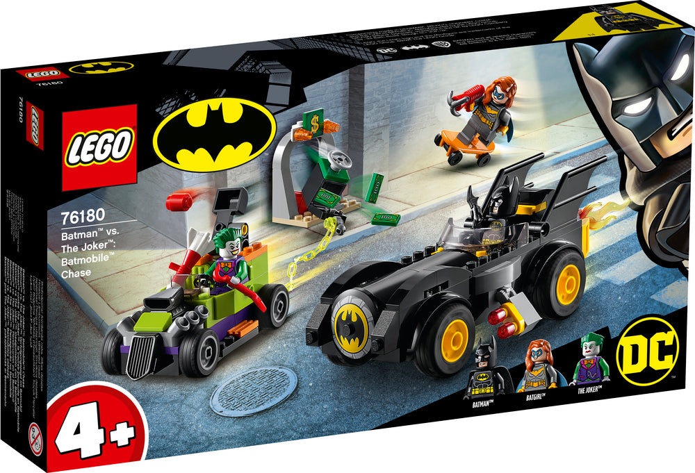 76180 SUPER HEROES Batman mod Jokeren: Batmobile-jagt