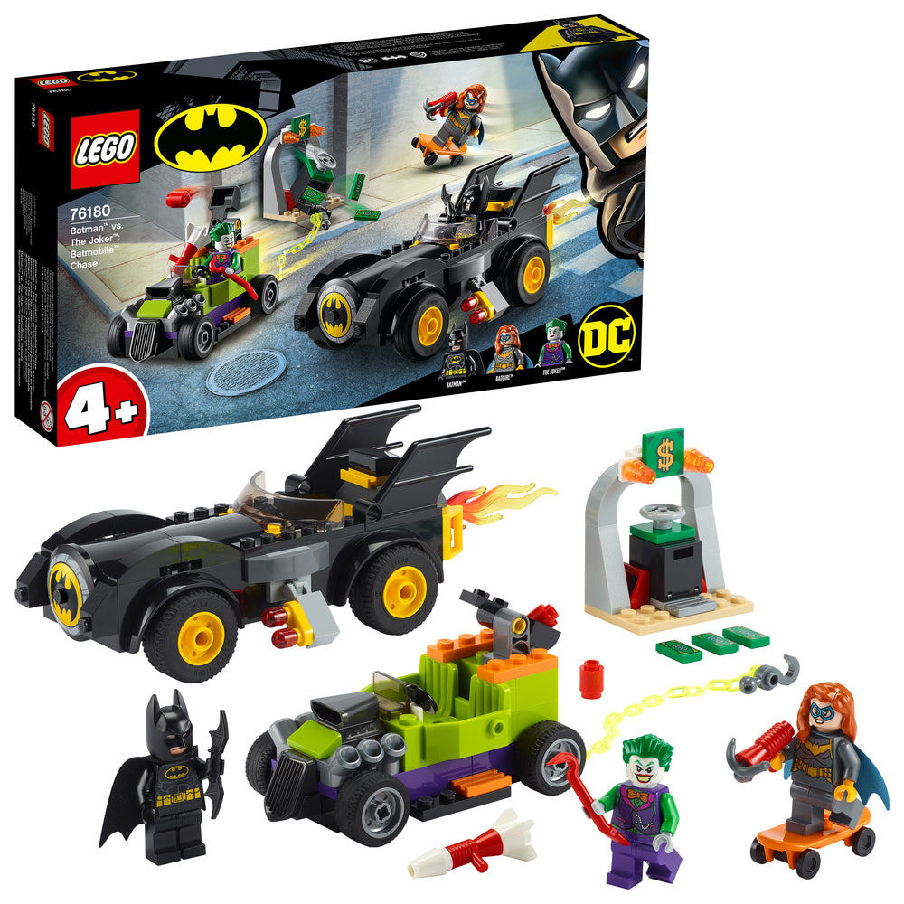 76180 SUPER HEROES Batman mod Jokeren: Batmobile-jagt