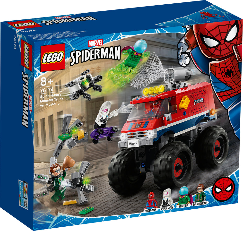 76174 LEGO Super Heroes spider-mans monstertruck mod mysteri