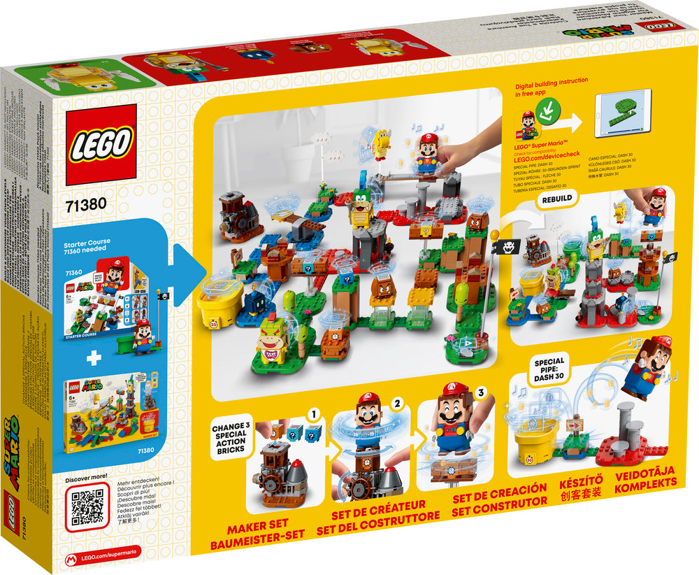 71380 LEGO Super Mario Byg Dit Eget Eventyr – Skabersæt
