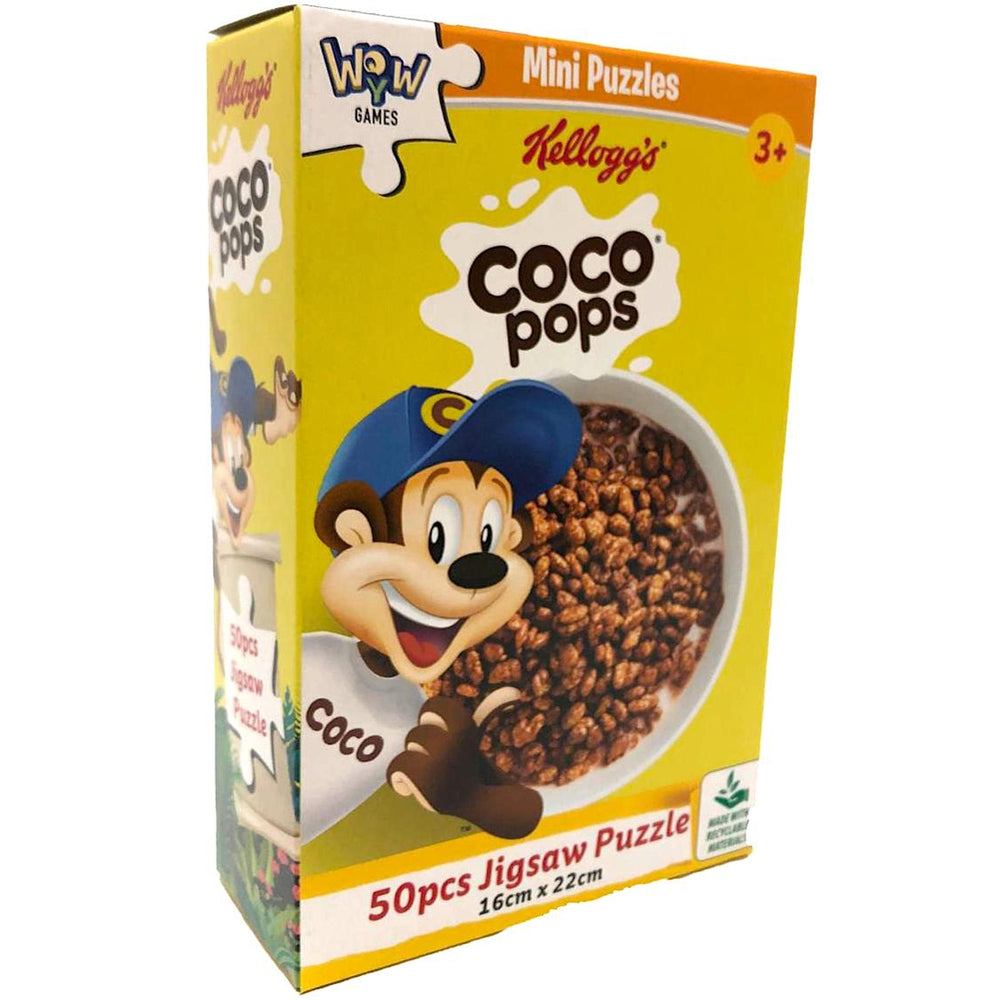 Mini Puzzle Kelloggs 50 brikker asst