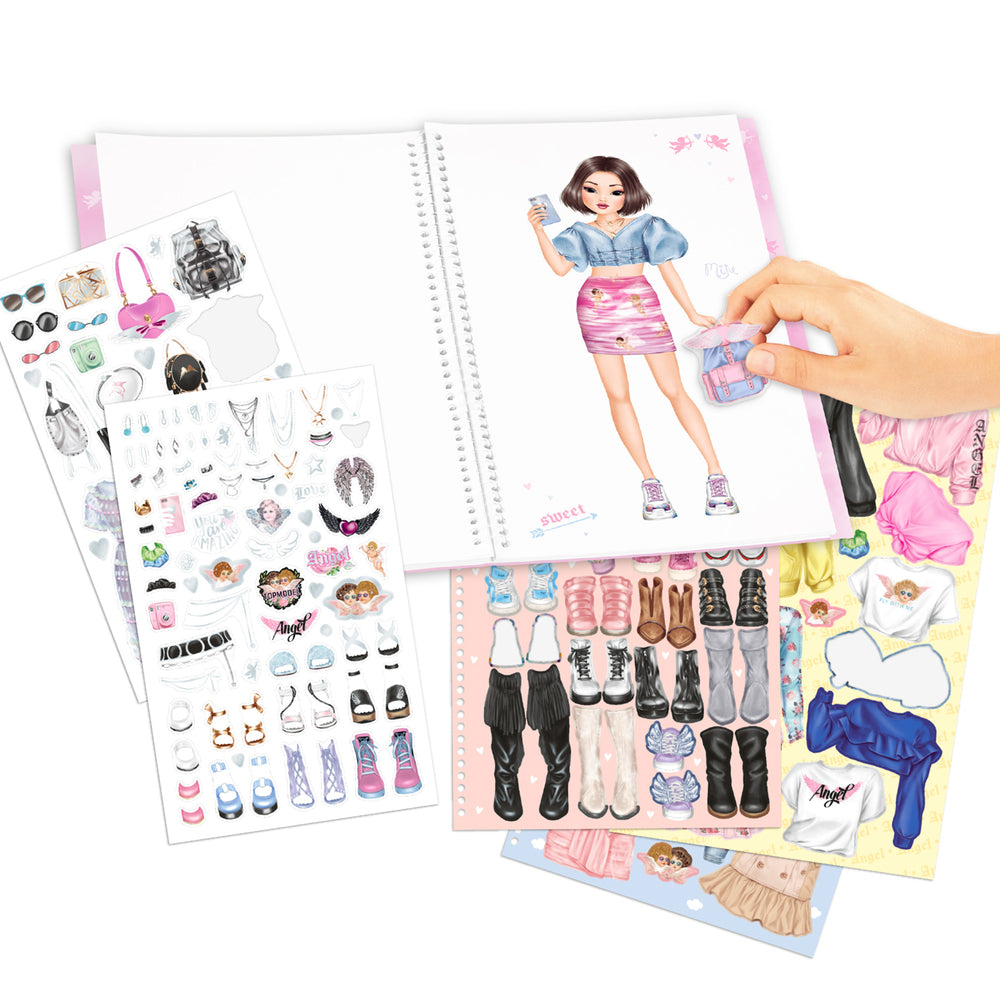 TOPModel Dress me up Designbog KITCHY ANGEL