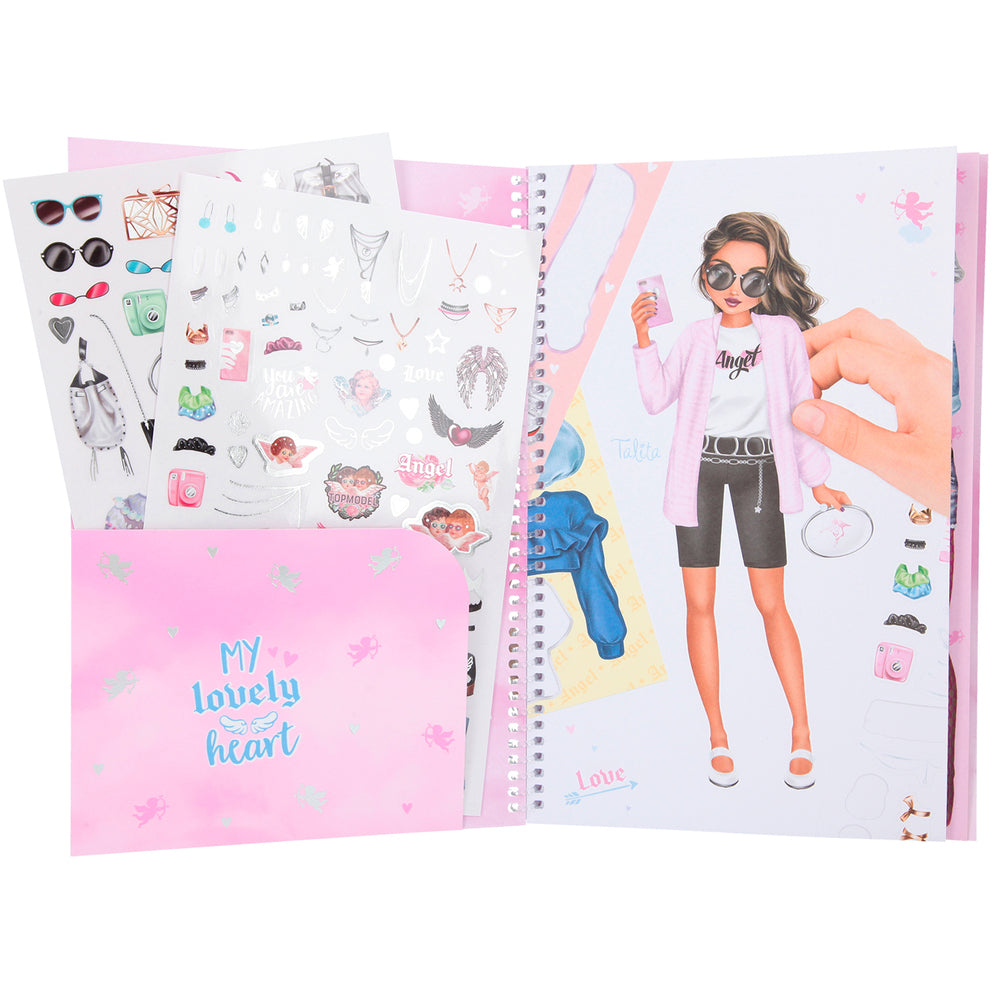 TOPModel Dress me up Designbog KITCHY ANGEL