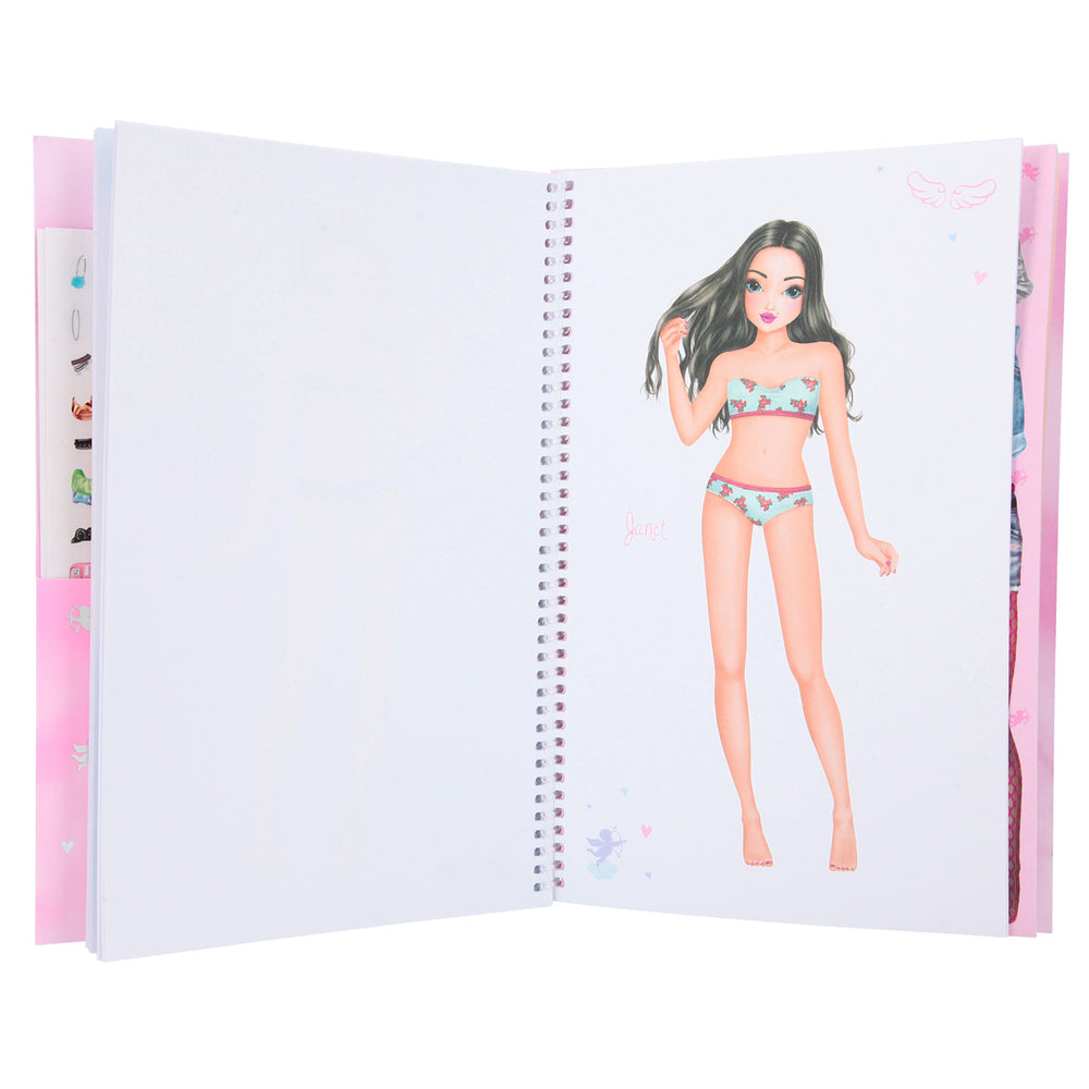 TOPModel Dress me up Designbog KITCHY ANGEL
