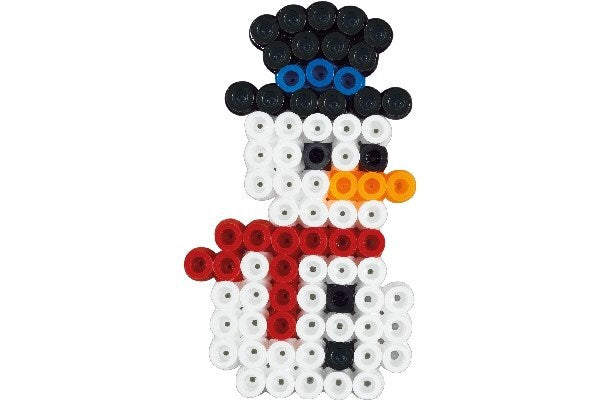Hama maxi bøtte perler jul 600stk + plade 8206