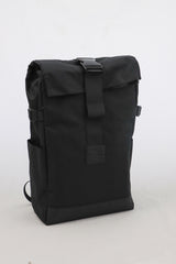 Rygsæk Real Republic sort rolltop m/spænde pc rum water bund
