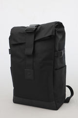 Rygsæk Real Republic sort rolltop m/spænde pc rum water bund