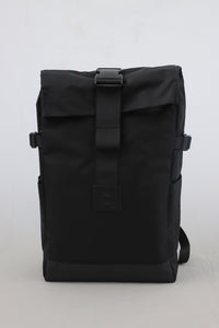 Rygsæk Real Republic sort rolltop m/spænde pc rum water bund