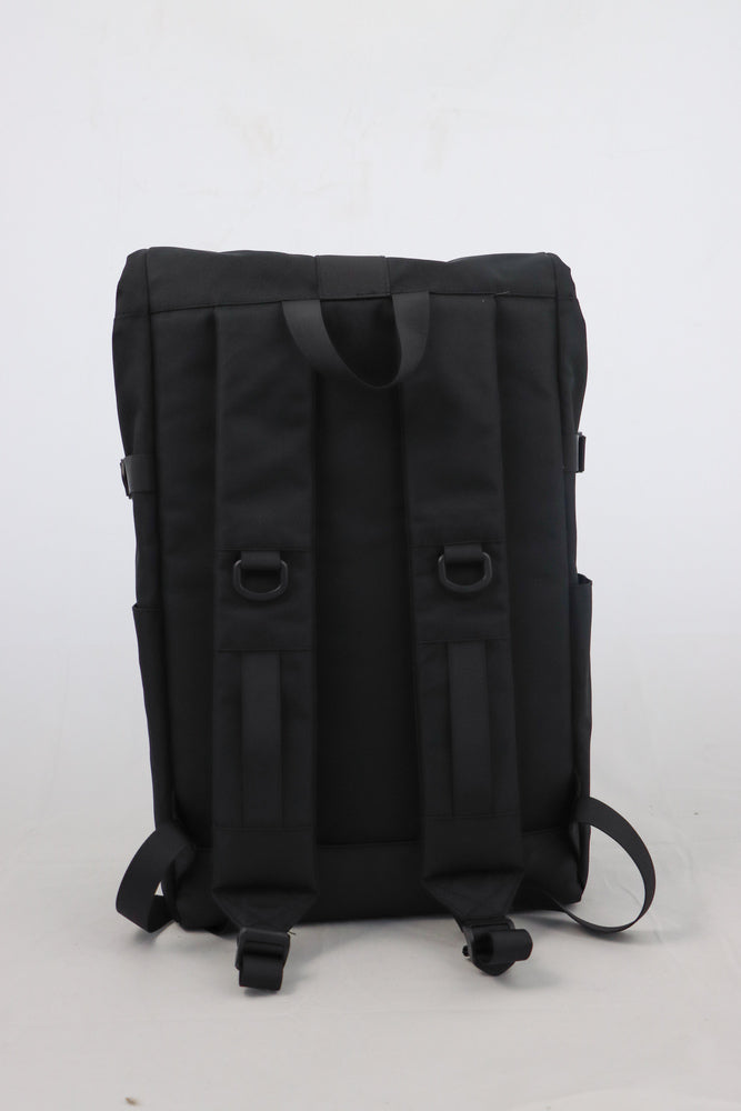 Rygsæk Real Republic sort rolltop m/spænde pc rum water bund