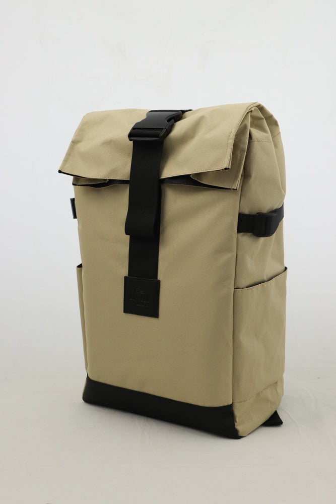 Rygsæk Real Republic khaki rolltop m/spænde pcrum water bund