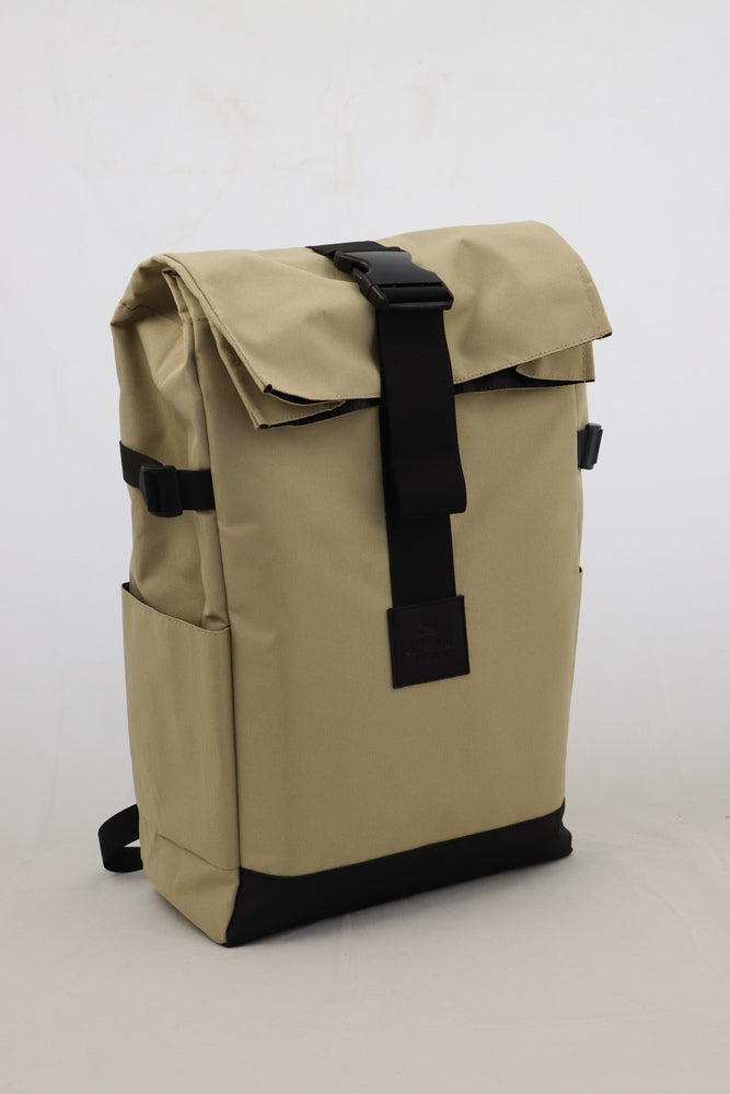 Rygsæk Real Republic khaki rolltop m/spænde pcrum water bund