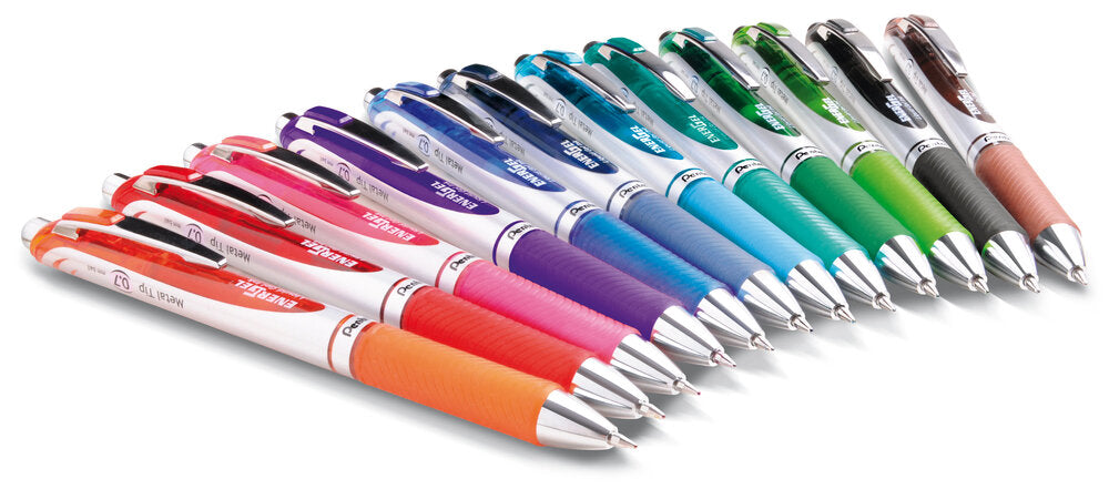 Roller Pentel BL77 Energel 12 ass farver