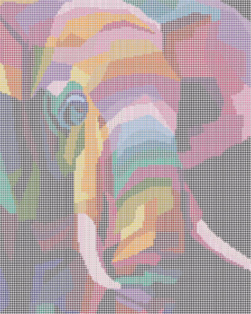 Diamond Art lærred elefant 40 x 50 cm