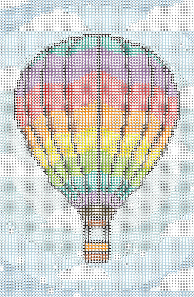 Diamond Art lærred luftballon 30 x 20 cm
