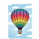 Diamond Art lærred luftballon 30 x 20 cm