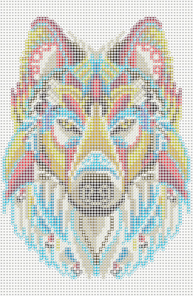 Diamond Art lærred ulv 30 x 20 cm