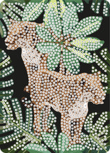 Diamond Art tiger/blade 13 x 18 cm