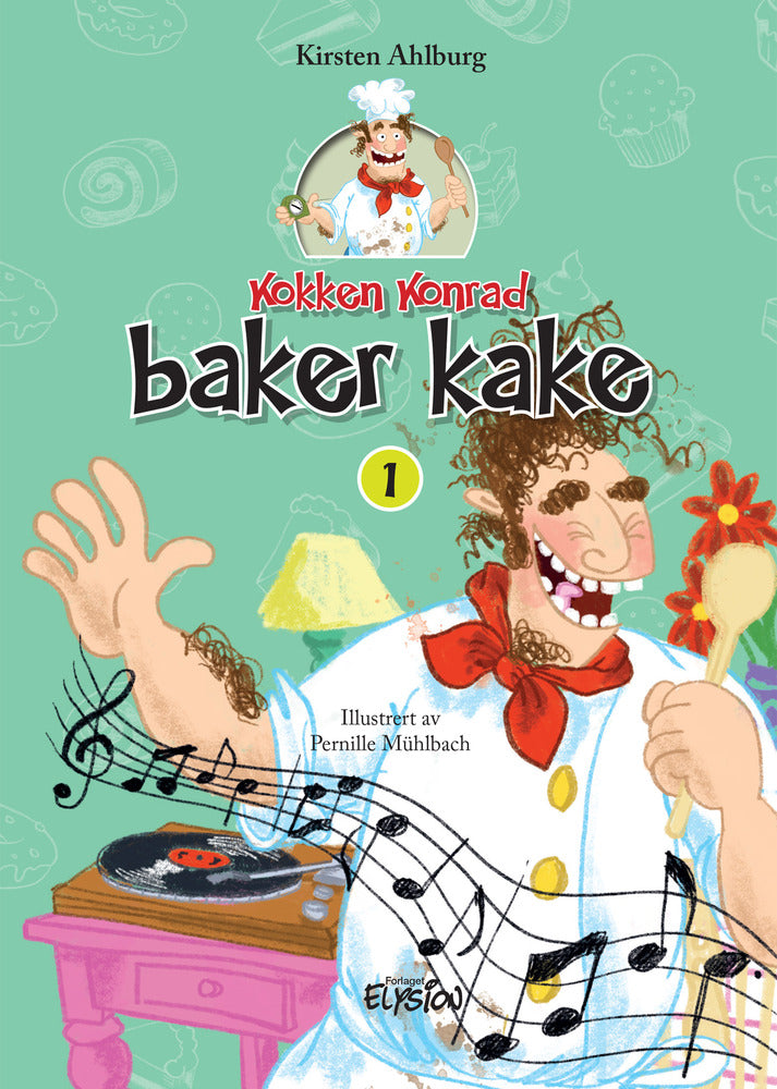 Kokken Konrad baker kake