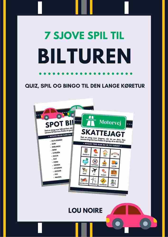 7 sjove spil til bilturen
