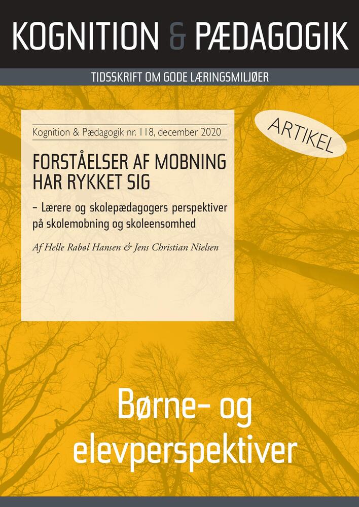 Forståelser af mobning har rykket sig