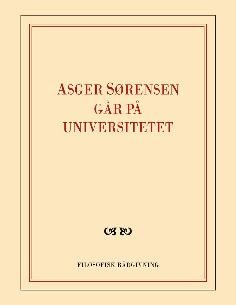 Asger Sørensen går på universitetet