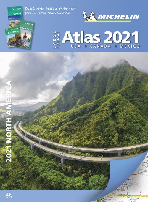 USA, Canada & Mexico 2021, Michelin LARGE Format Atlas