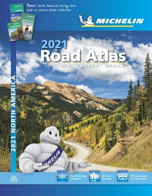 USA, Canada & Mexico, Michelin Road Atlas 2021