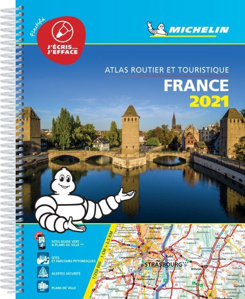 Michelin Tourist & Motoring Atlas France 2021