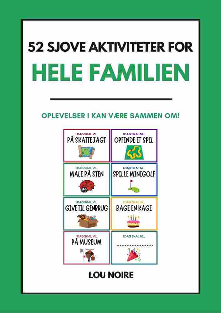 52 sjove aktiviteter for hele familien